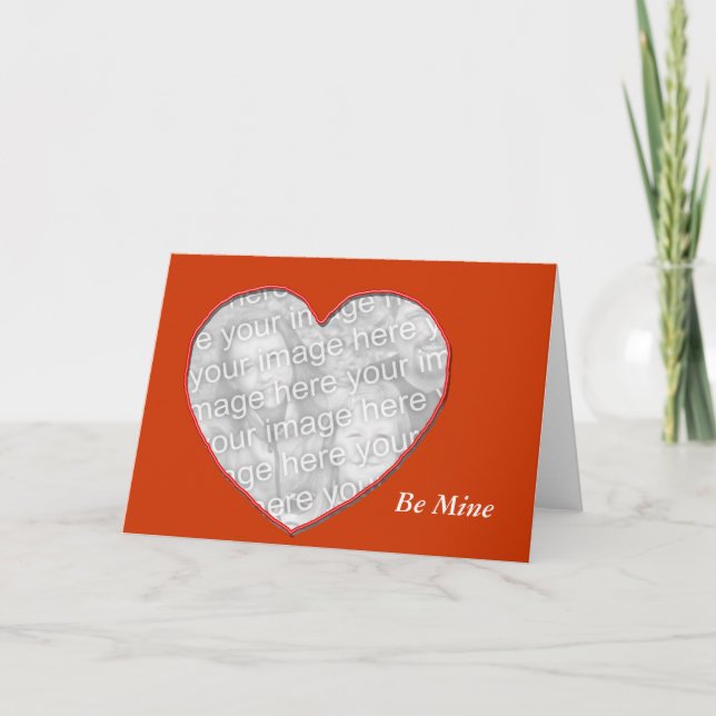 Card - Greeting - Be Mine (template) (Front)