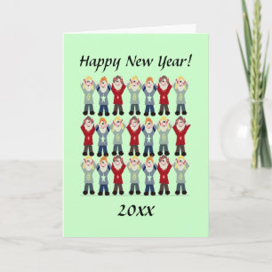 Card - Greeting - Happy New Year