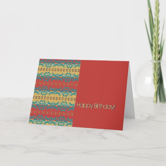 - Card, Greeting-, Note Card (Front)