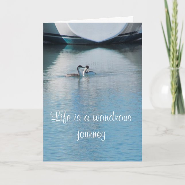 Card - Greeting  - Wondrous Journey (Front)