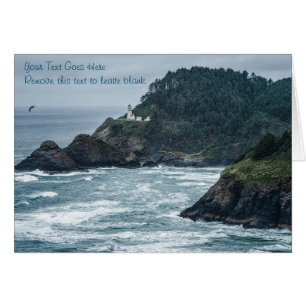 Card: Hecata Head Lighthouse (Landscape)