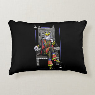 Card King Accent Pillow