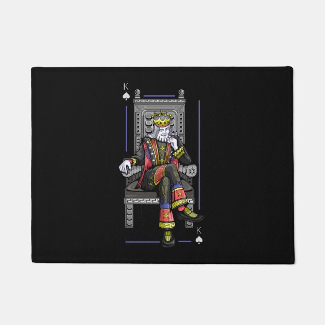 Card King Doormat (Front)
