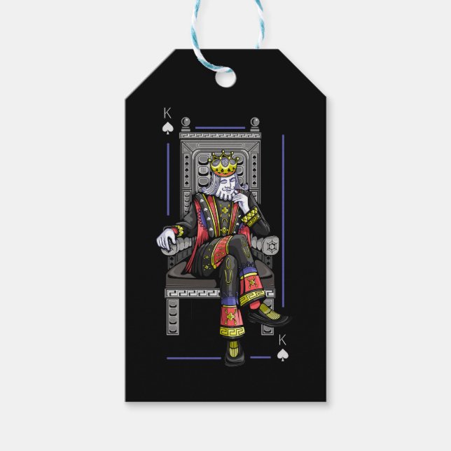 Card King Gift Tags (Front)