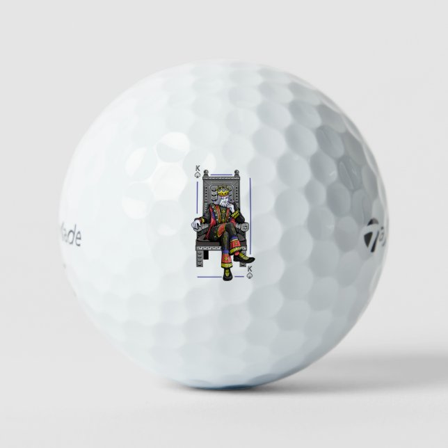 Card King Golf Balls (Front)