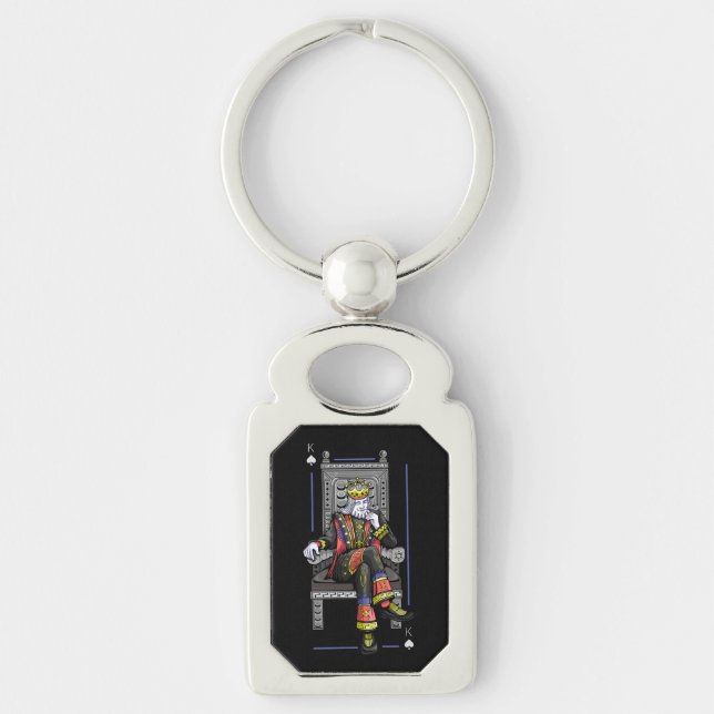 Card King Keychain (Front)