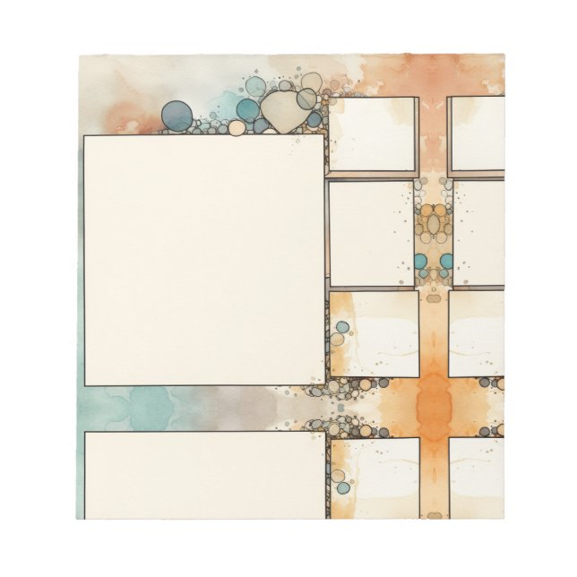 Card Layout Scrapbook  Notepad (Front)