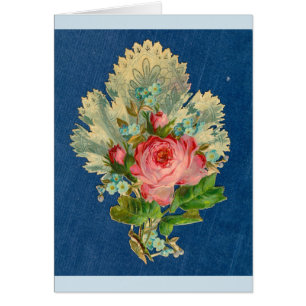 Card —love poem inside (Victorian, to a man)