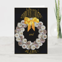 Card Medicine against Vampire Garlic wreath