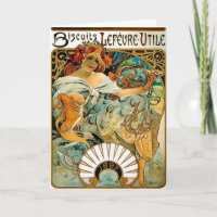 Card: Mucha - Biscuits Lefevre Utile