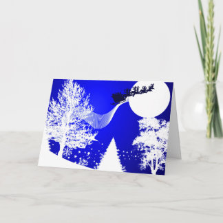 Card or Invitation: White Christmas