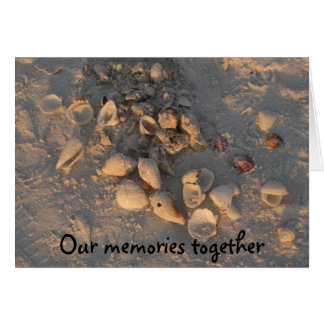 Card - Our memories together