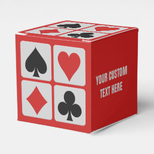 Card Player custom favour box