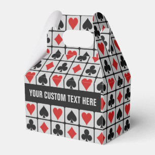 Card Player custom favour boxes