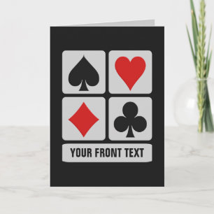 Card Player custom greeting cards