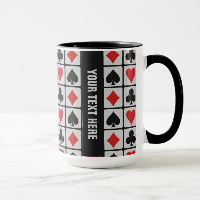 Card Player custom mugs (Right)