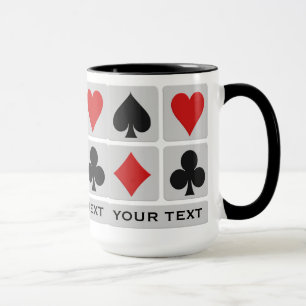 Card Player custom mugs