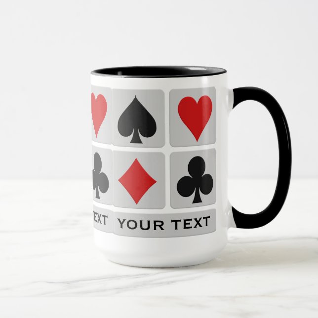 Card Player custom mugs (Right)