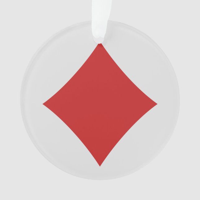 Card Player custom ornament (Front)