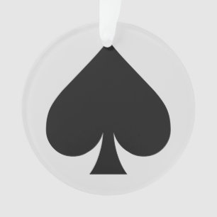 Card Player custom ornament