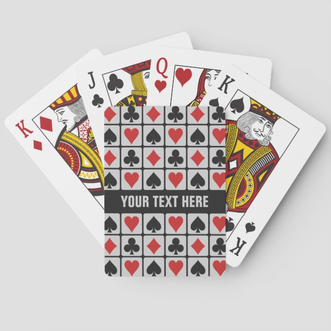 Card Player custom playing cards (Back)