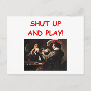 card players joke