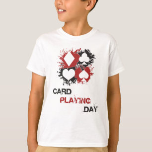 Card Playing Day Ace Cards Poker Casino Game Gift T-Shirt