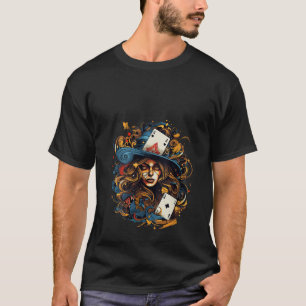 card playing Gothic Card Games Game Night Idea Cre T-Shirt