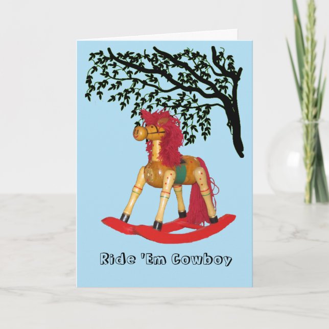 Card - Rocking Horse (Front)