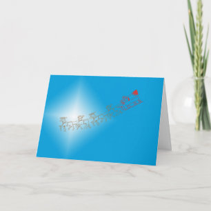 Card - Santa and Sleigh