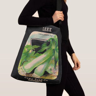 Card Seed Company envelope cover - leeks Crossbody Bag