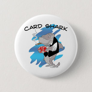 Card Shark 2 Inch Round Button