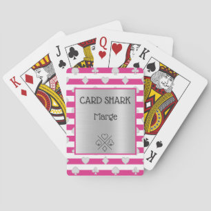 "Card Shark" Personalized Playing Cards