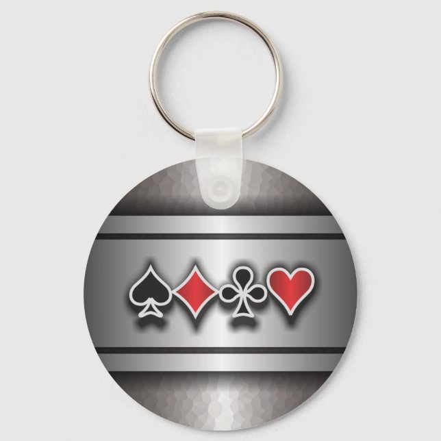 Card Sharp 1 Keychain (Front)