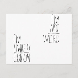 Card showing you being special