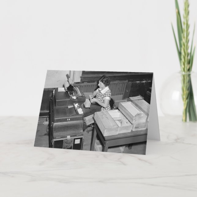 Card Shuffler, 1937 (Front)