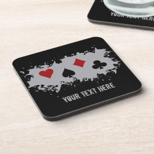 Card Splash custom coasters