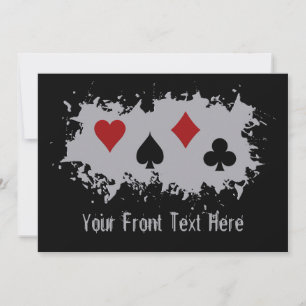 Card Splash custom invitation