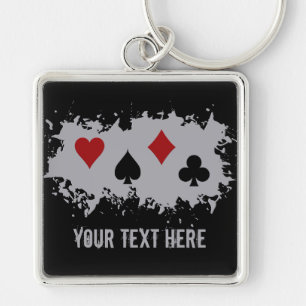 Card Splash custom key chain