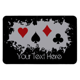 Card Splash custom magnet
