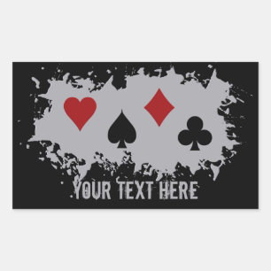 Card Splash custom stickers