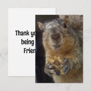 Card - Squirrel Thank You