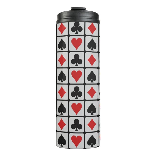 Card Suits tumbler (Front)