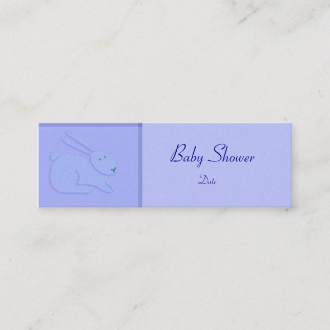 Card Template - Baby Announcement/Shower (Front)