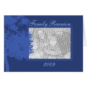 Card Template - Family Reunion