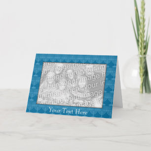 Card Template - Hanukkah Menorah