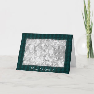 Card Template - Mosaic Christmas Tree Border