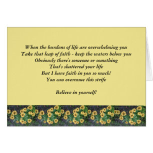 Card to Encourage