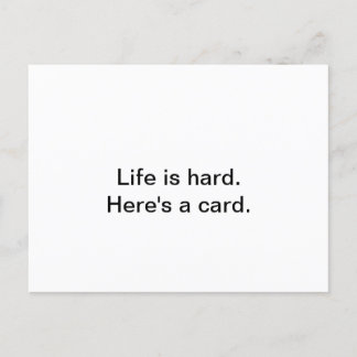 Card to help a loved one through a rough patch.