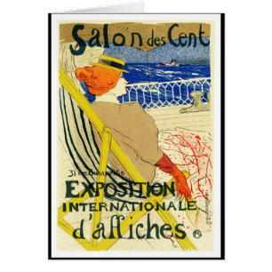 Card: Toulouse Lautrec - Salon des Cent